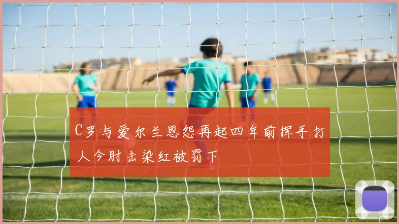 C罗与爱尔兰恩怨再起四年前挥手打人今肘击染红被罚下